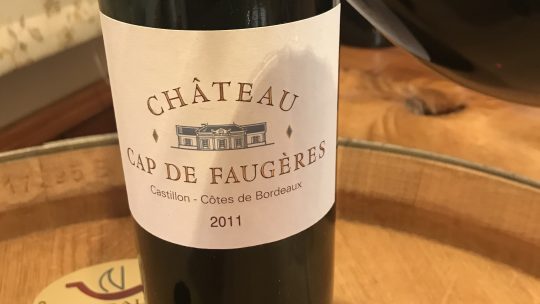 Chateau Cap de Faugeres 2011