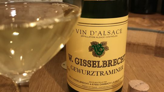Domaine Willy Gisselbrecht AOC Alsace Gewurztraminer2018