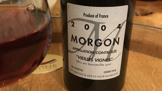 Morgon Vieilles Vignes 2004