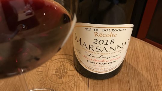 DomaineHerve CHARLOPIN Marsannay Les Longeroies