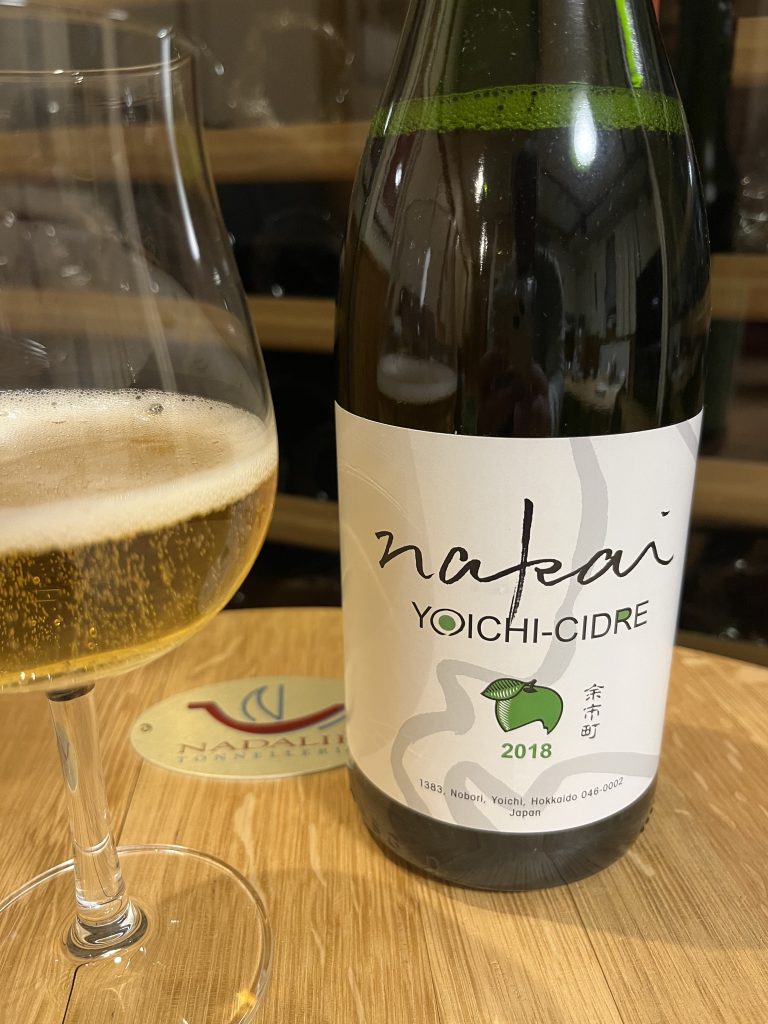 ナカイ ヨイチ・シードル 2018 – 床下wine cave